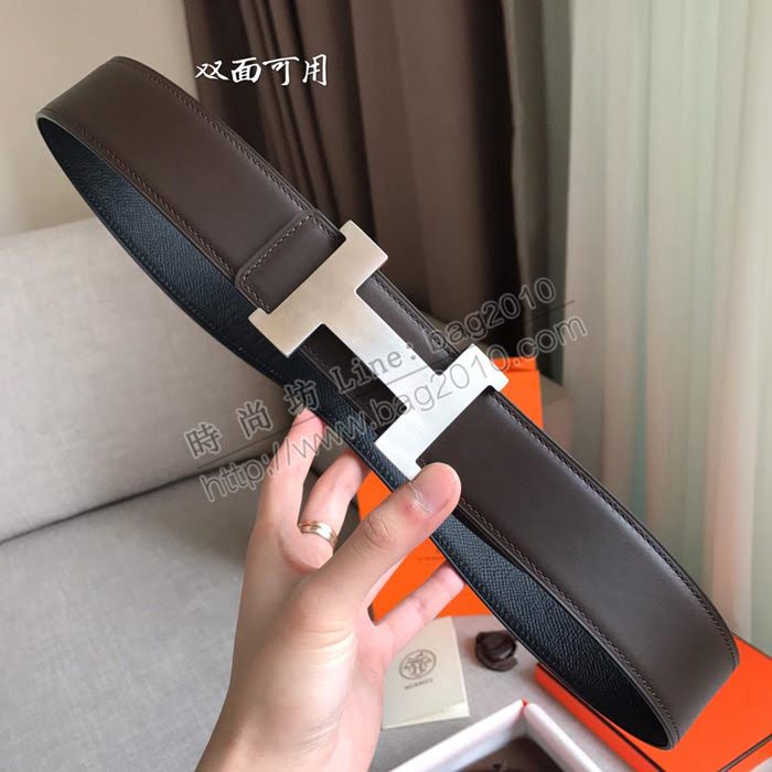HERMES皮帶 官網同步 Hermes-CONSTANCE 2 BELT 雙面小牛皮 愛馬仕男腰帶  hgh1950
